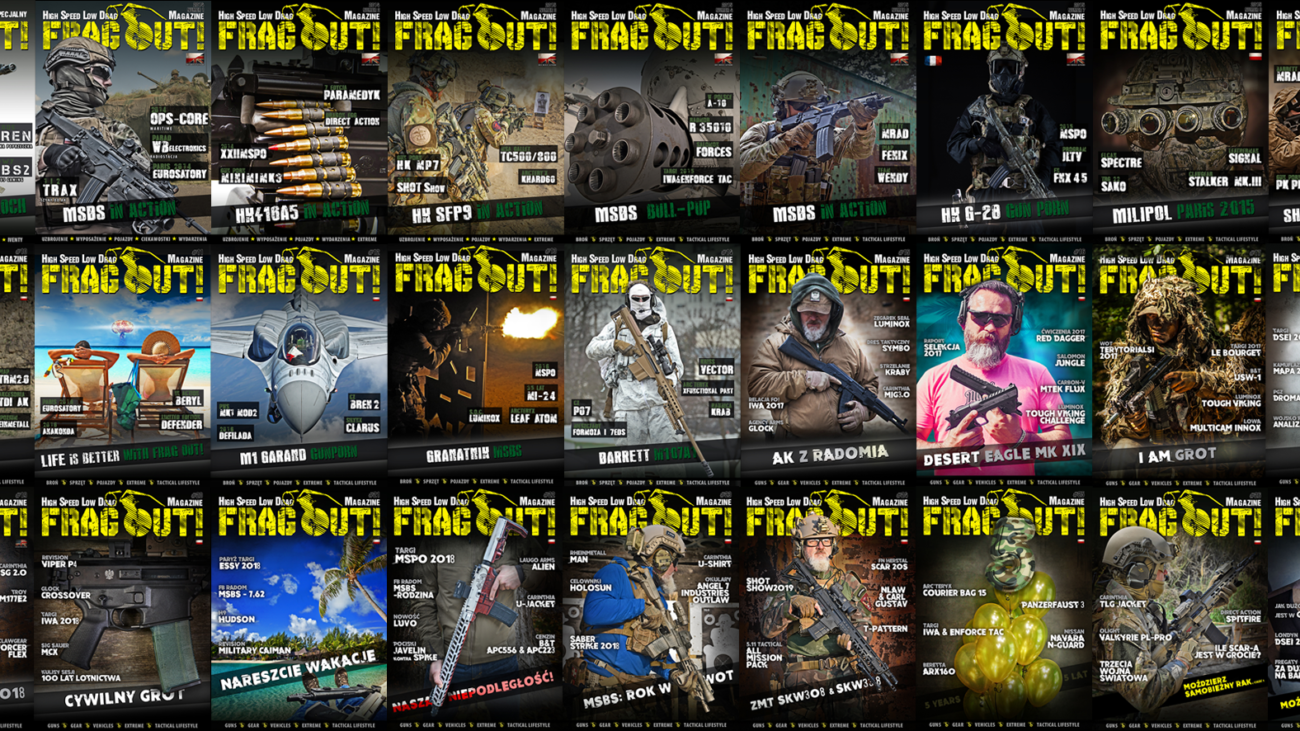 Frag Out Magazine - Covers